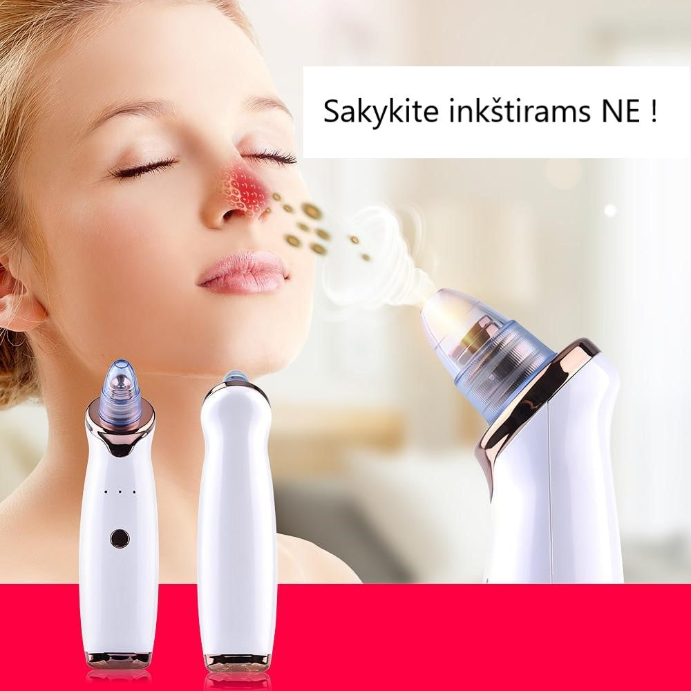 Inkštirų šalinimo vakuminis aparatas